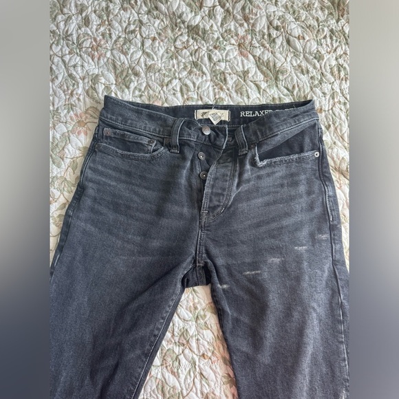 Madewell relaxed men’s tapered jeans Claybrook wash - Picture 3 of 10